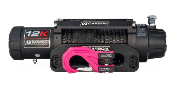 Carbon 12K 12000lb Electric Winch VER. 3