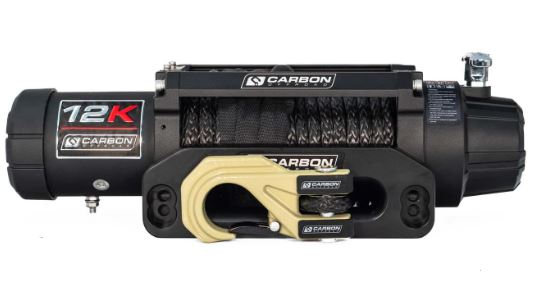 Carbon 12K 12000lb Electric Winch VER. 3