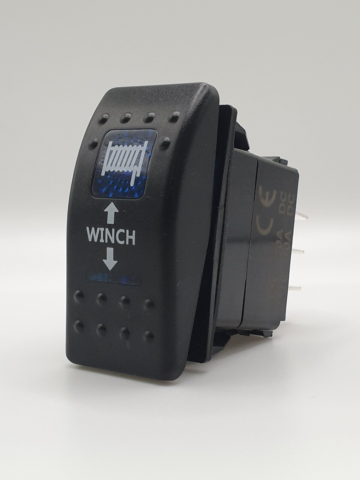 Winch In-Out Rocker Switch