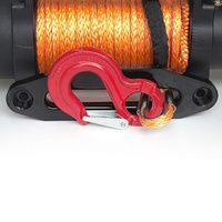 RRO X8288 12v 6.8hp Fast Electric Winch W- Synthetic Rope